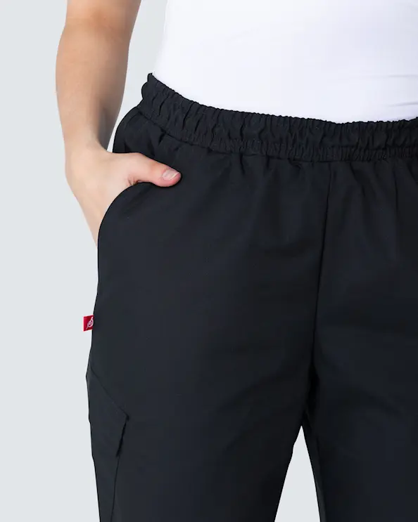 Segers Svart Resårbyxa Unisex