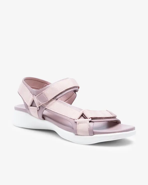 Beez Velcro Sandal Dusty Pink