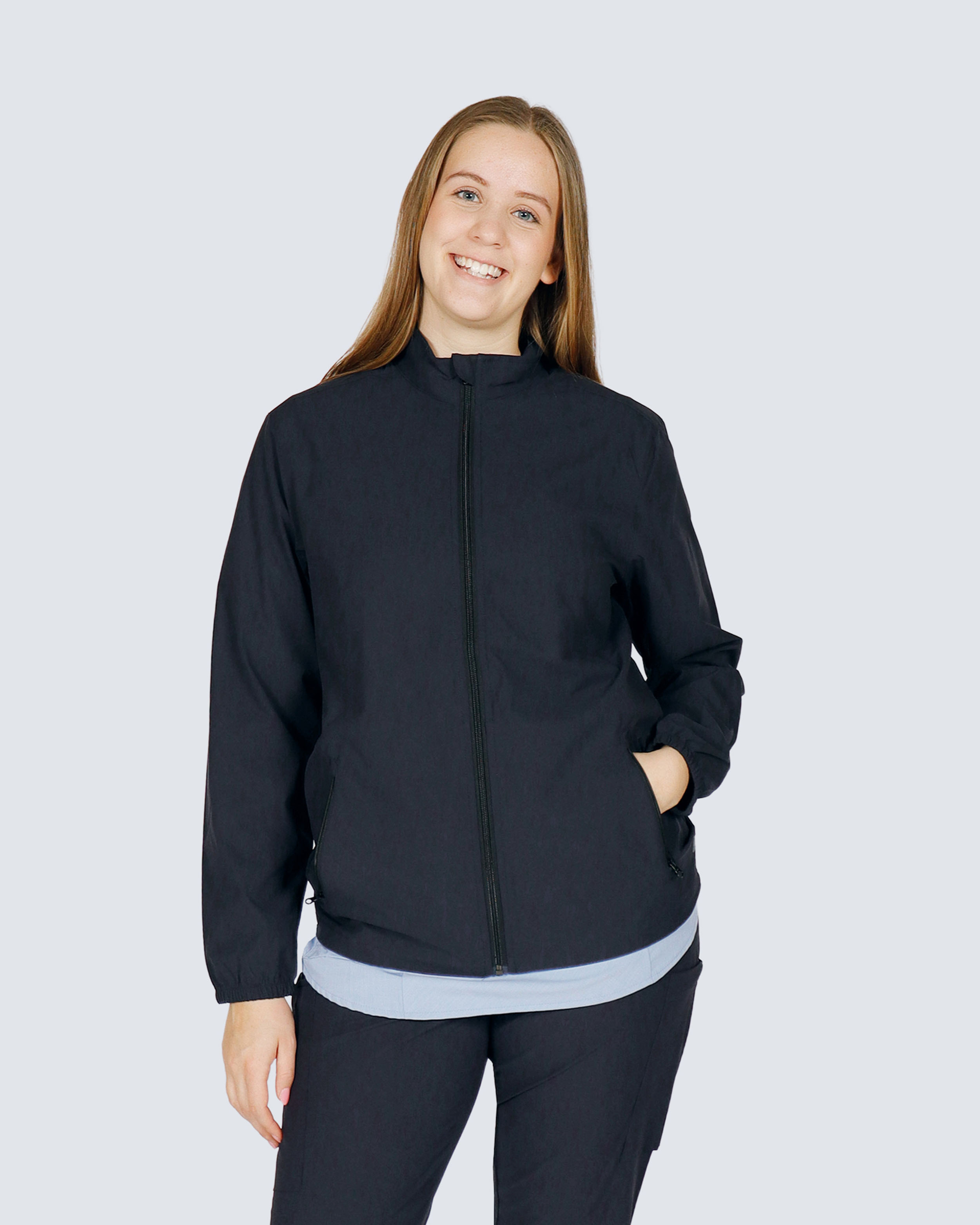 Nybo Sporty jakke med lynlås