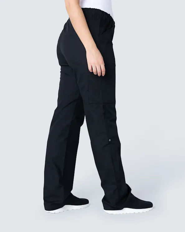 SW Staccato Abbe Sort Bukser med mulighed for opsmøg Unisex