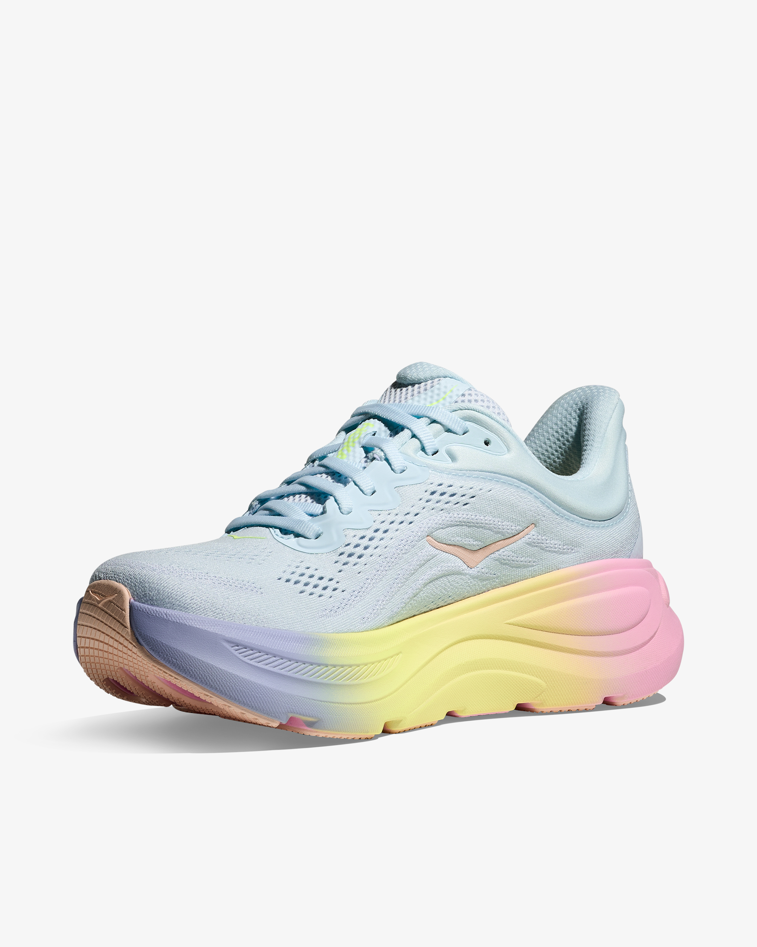 Hoka W Bondi 9 Sneaker Glimmering Blue/Overcast
