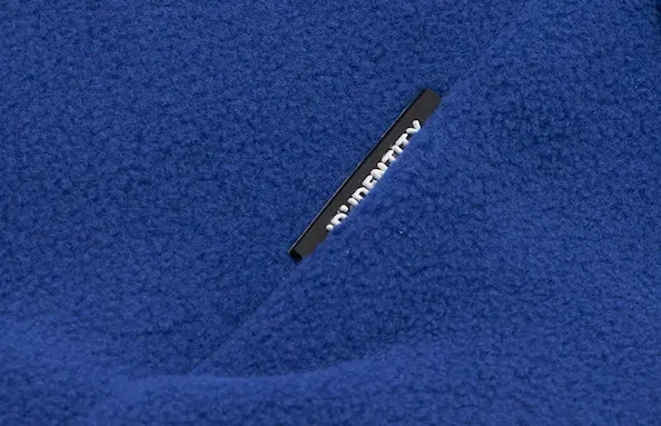 ID Identity microfleecejakke Zip-n-mix for herrer Blå