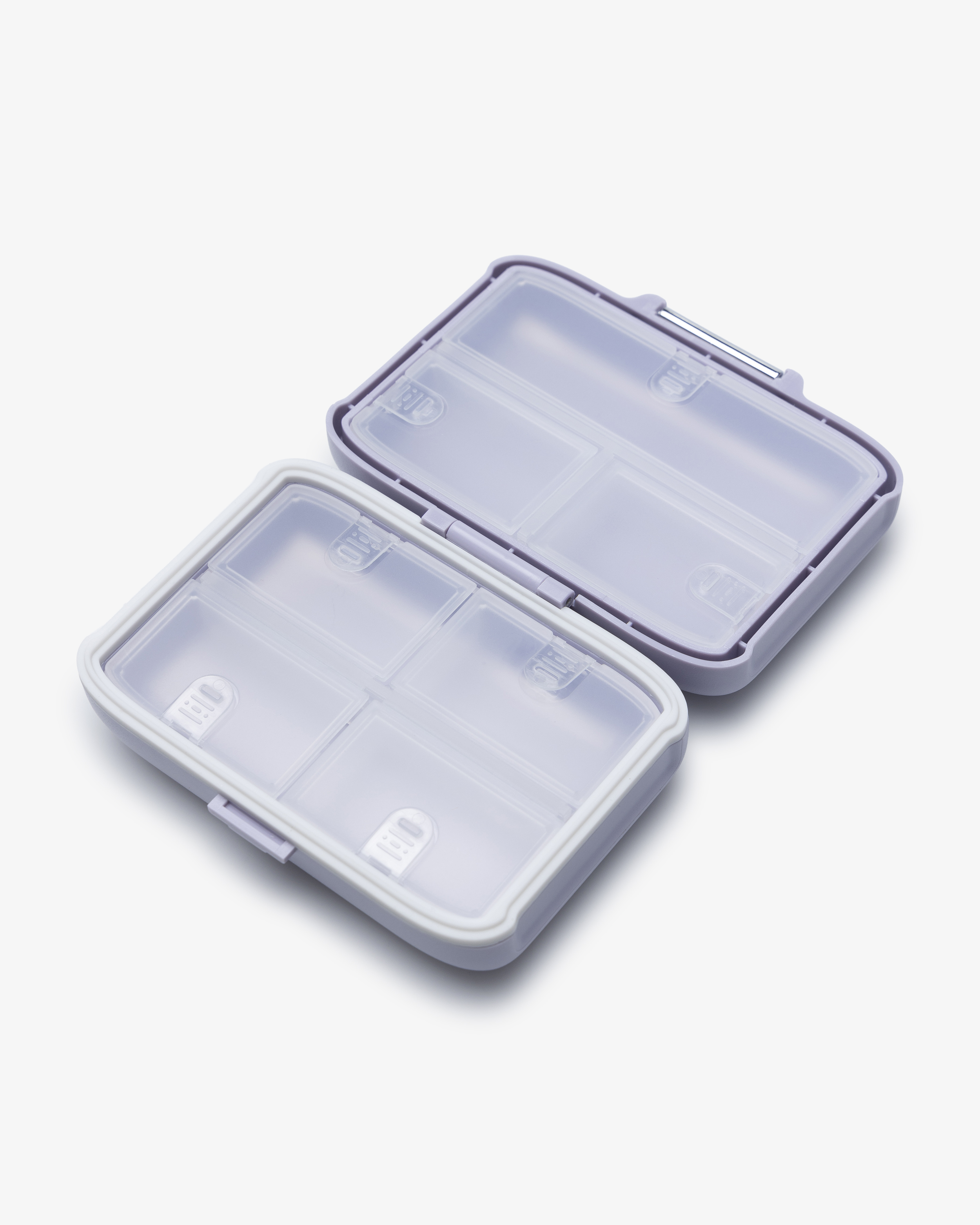 Pillerbox 7 fack Lila