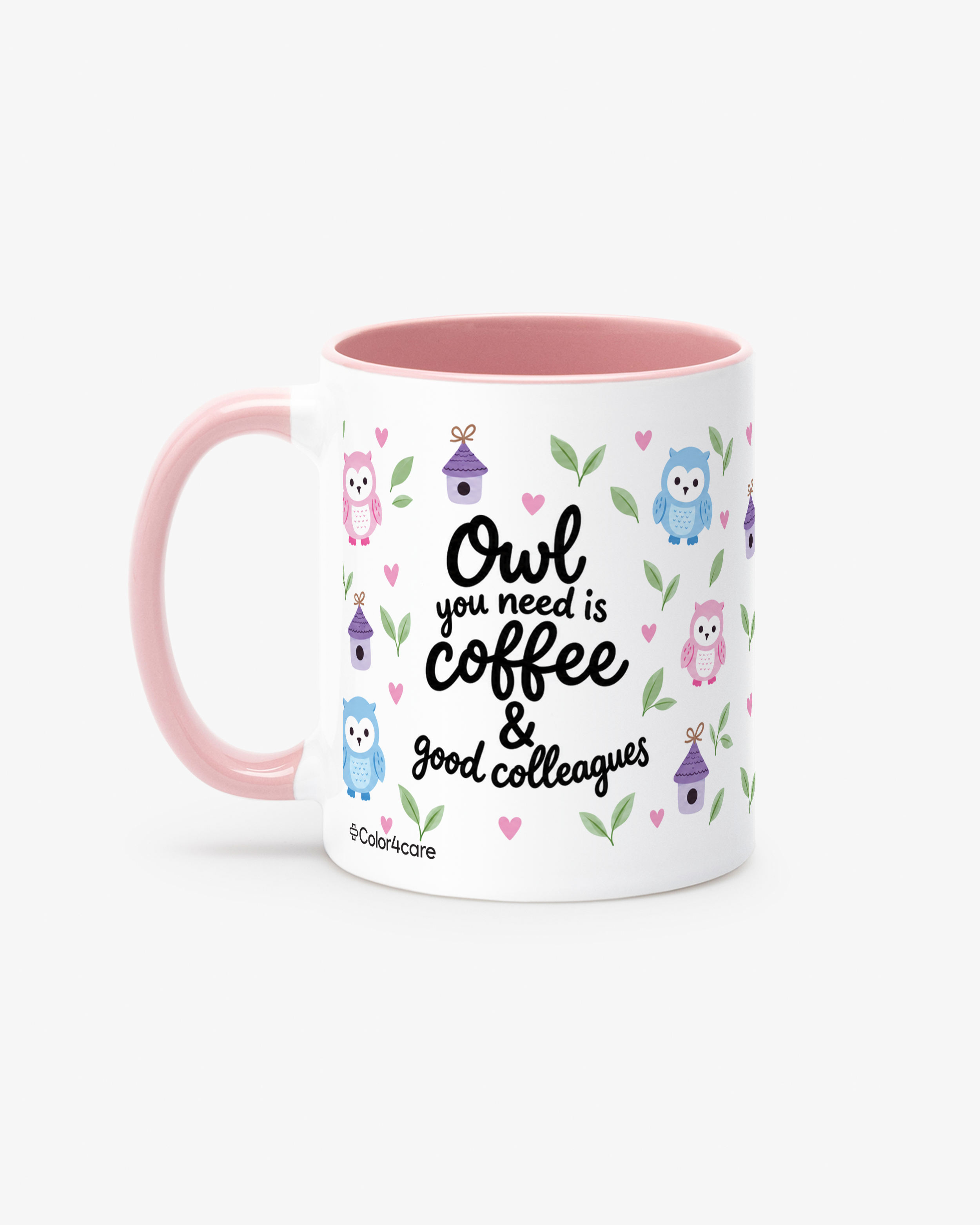 Mugg Owl you need is coffee Rosa