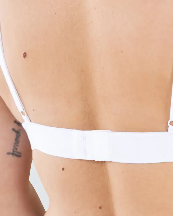 Triangel-BH Ellen Bambu Vit