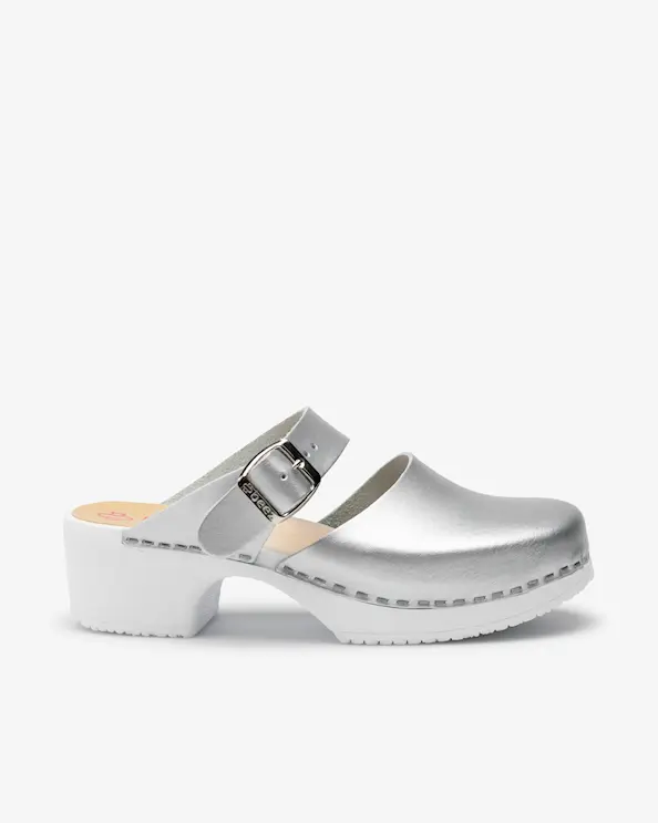 Beez Belle Slip in Arbetssko Silver/Metallic