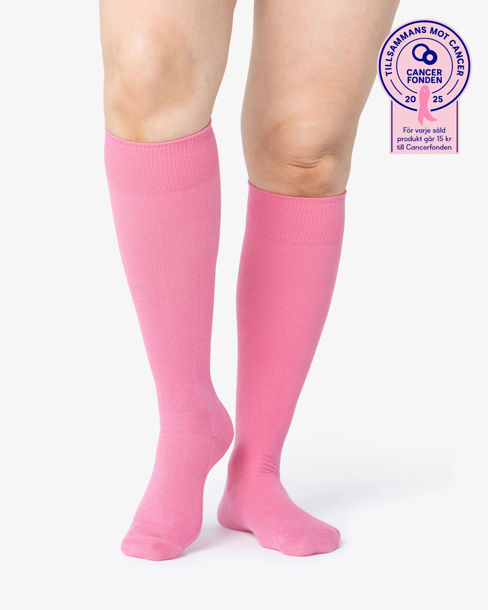 Stödstrumpa Vendela Rosa