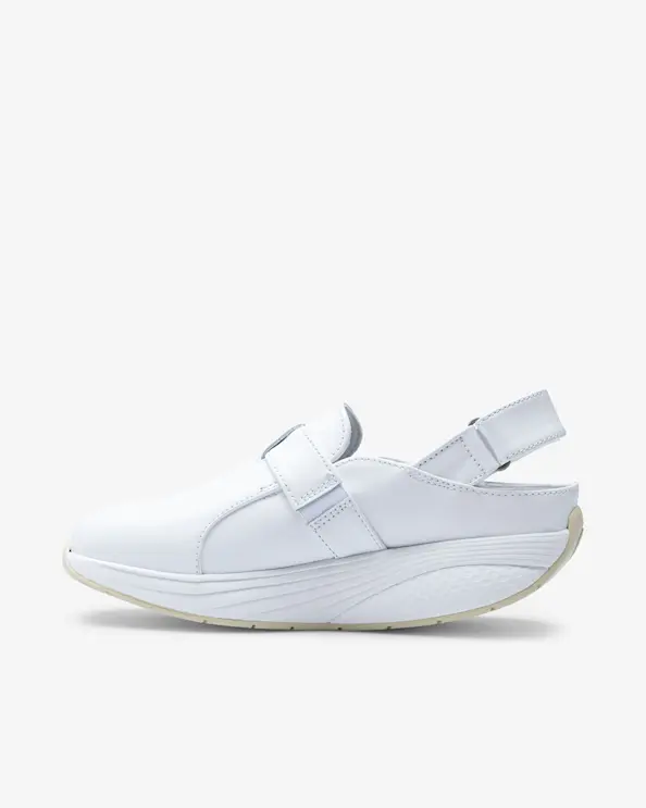 MBT Flua Performance White Sandal Dame