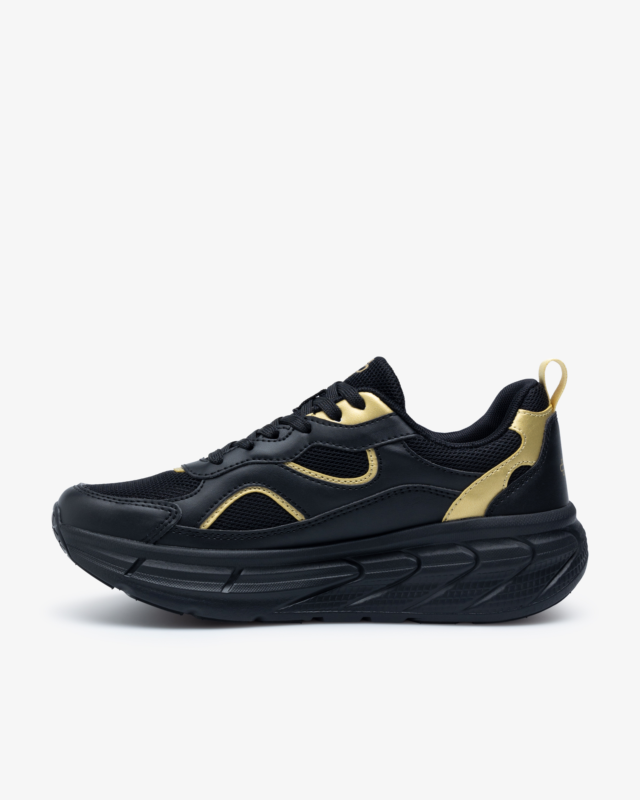 Beez Pulse Sneakers Guld/Sort