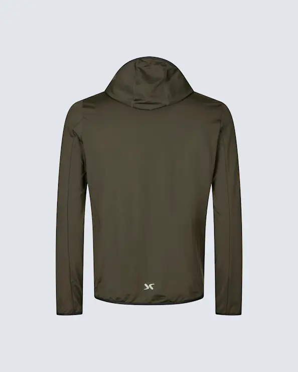 Geyser Stretch Hoodie Herr Olivgrön