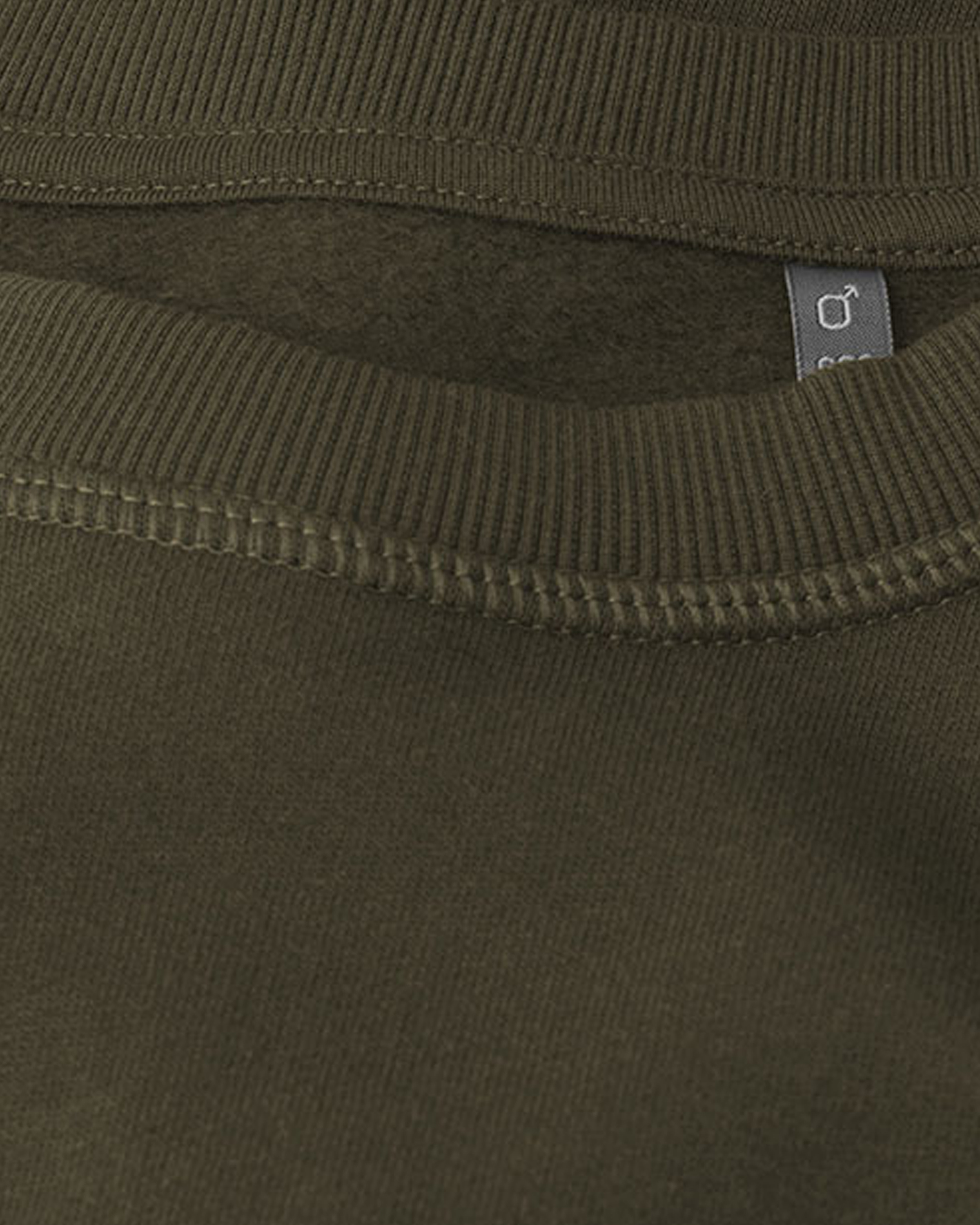 ID Identity Sweatshirt 0682 Herre Olivengrøn