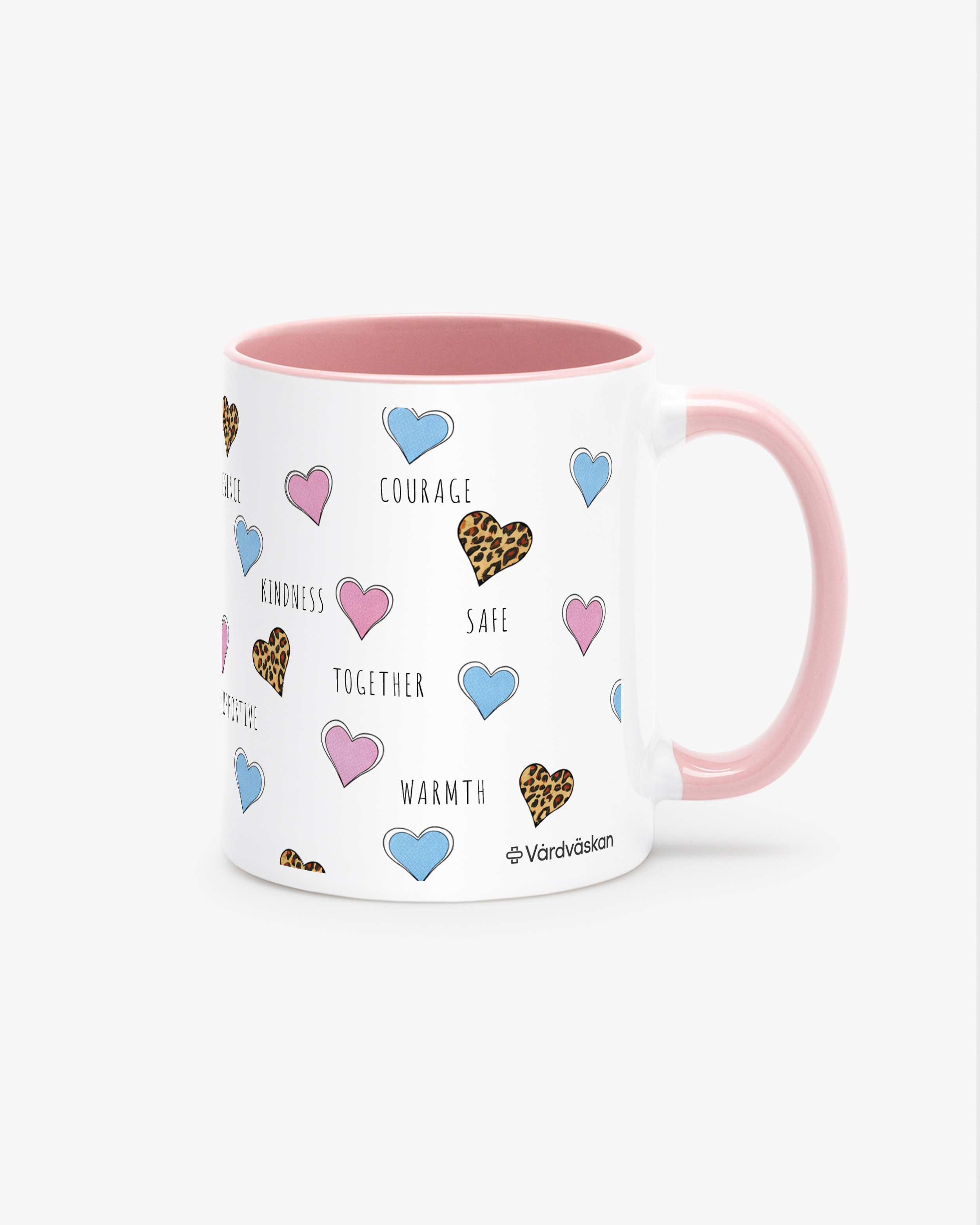 Krus Kind Hearts Club Lyserød