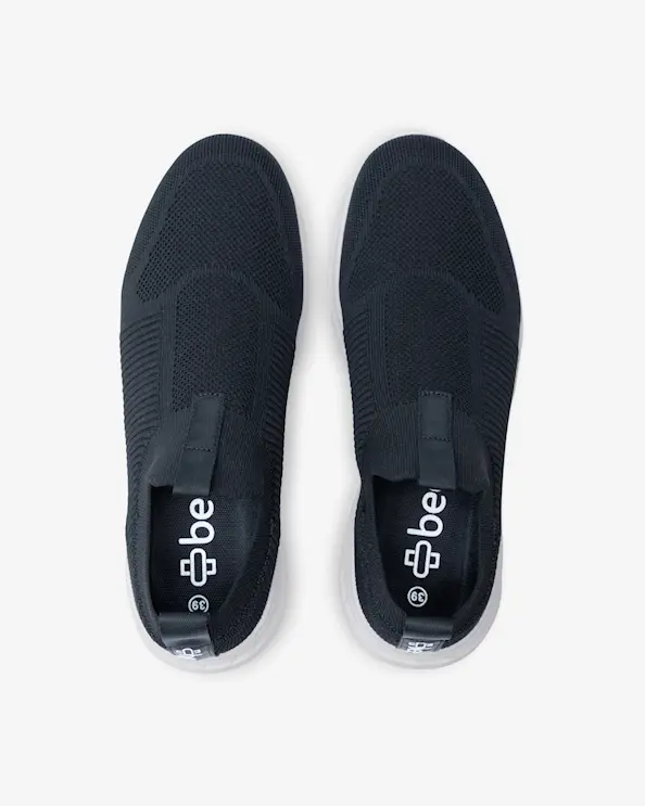 Beez Remedy Slip-on Sneaker Svart