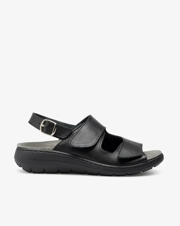 Embla 2204 Ergoflex Sandal Sort