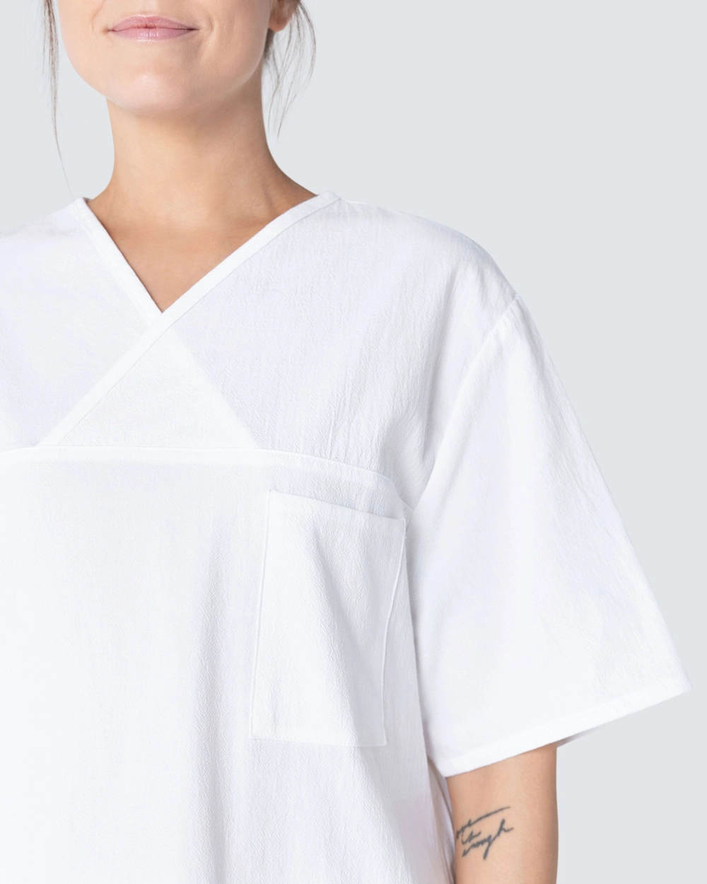 Hejco Crinkle Colin Hvid Busseronne Unisex