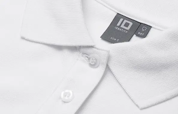 ID Identity Naisten Pikeepaita Valkoinen