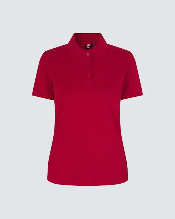 ID Identity Poloshirt Damen Rot