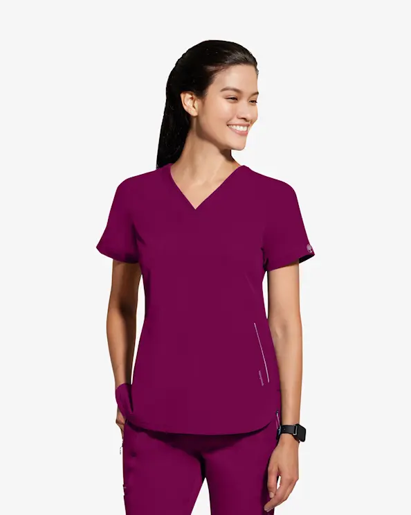 Healing Hands 360 Tunika HHE2285 Vinröd