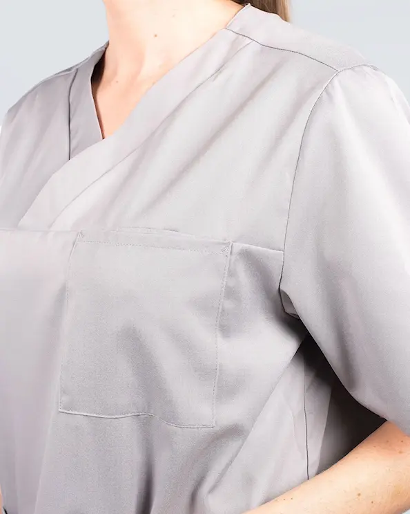 Kentaur Tencel Medical Grå Kittel Unisex