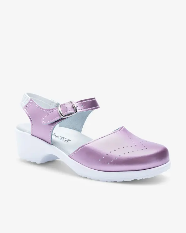 Beez Työkengät Ajaton, matta Roosa Metallic