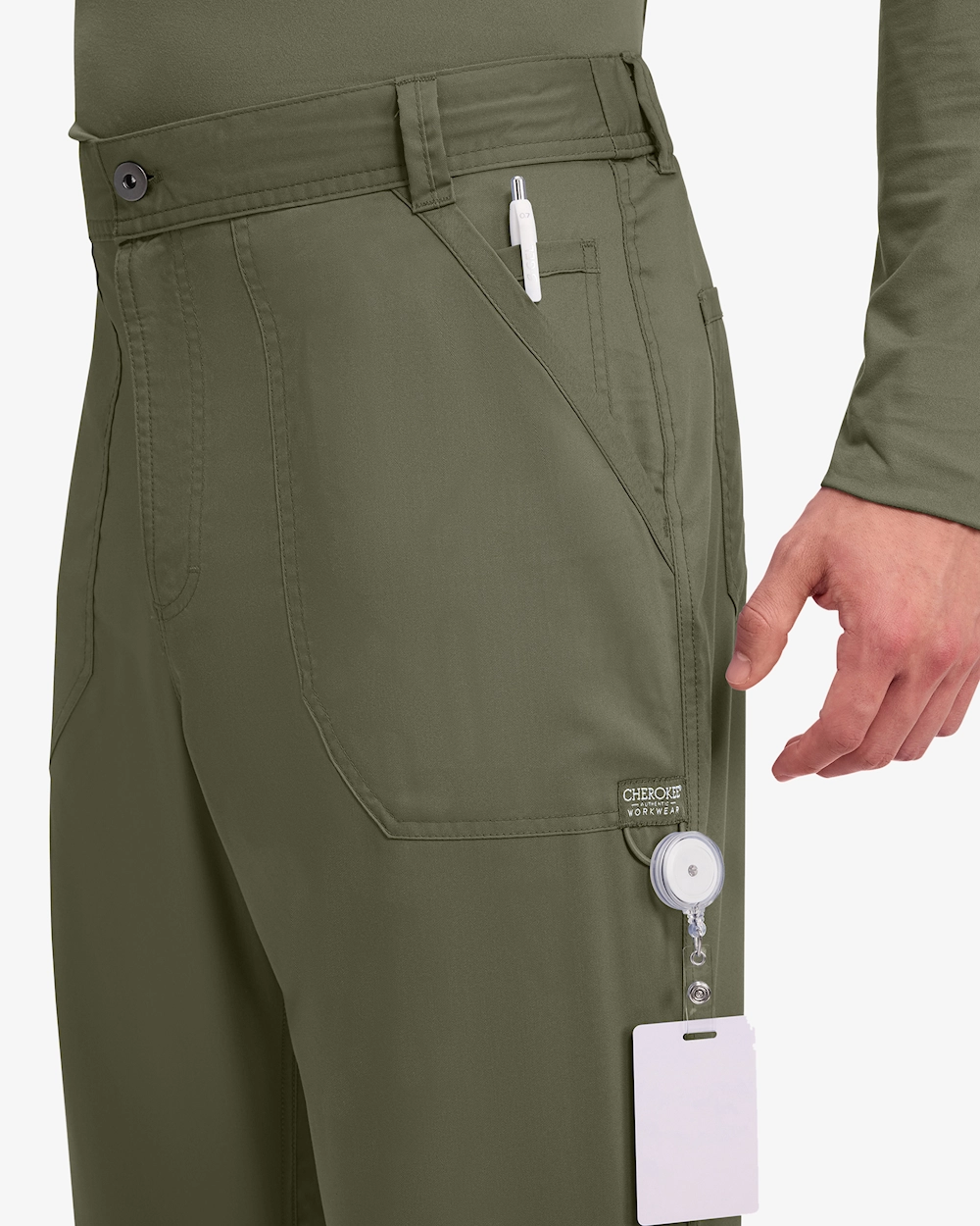 Cherokee Revolution Housut WWE140 Oliivinvihreä