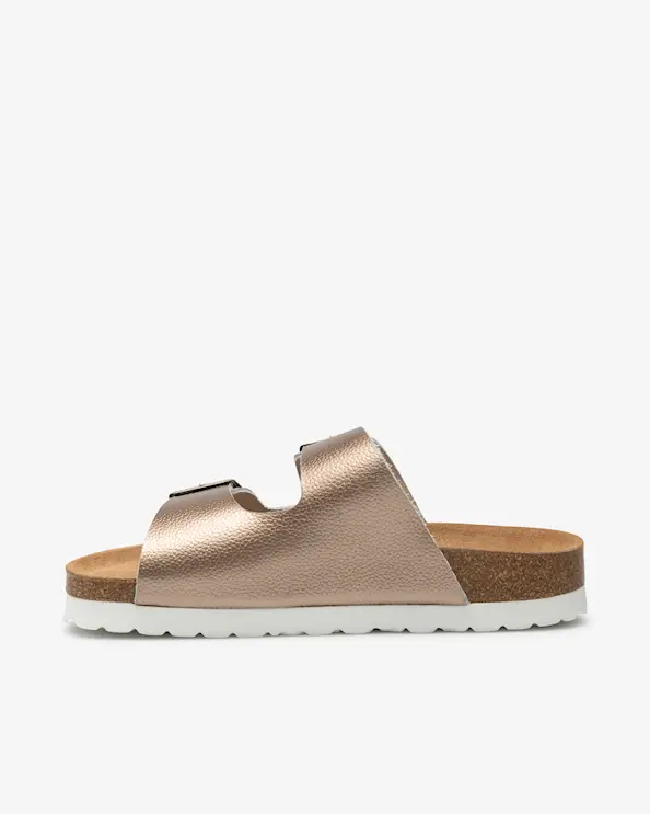 Embla 2426 Damesandal Champagne/Metallic