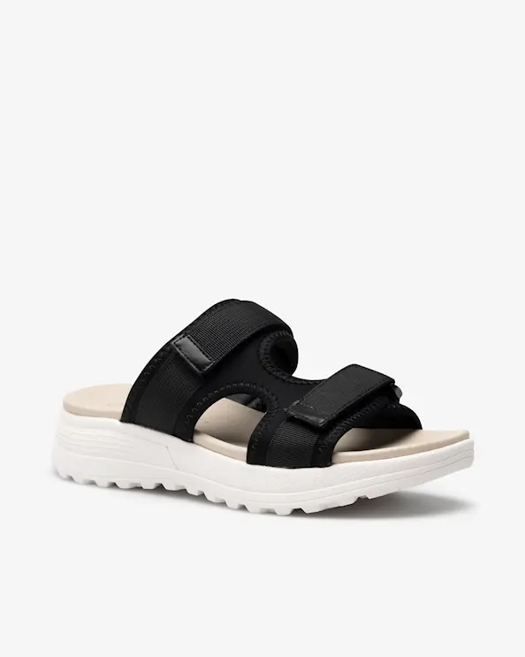 Beez Jolly Slip-in sandaali Musta