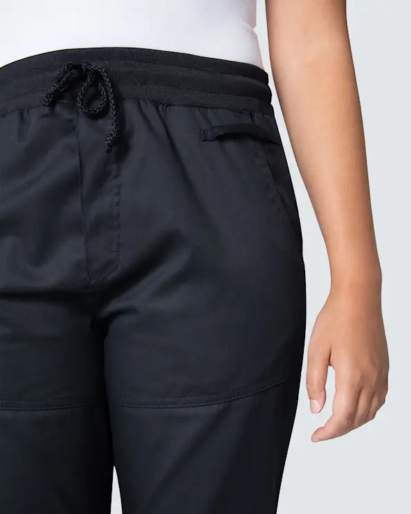 Nybo New Nordic Pull-on Mustat Työhousut Unisex