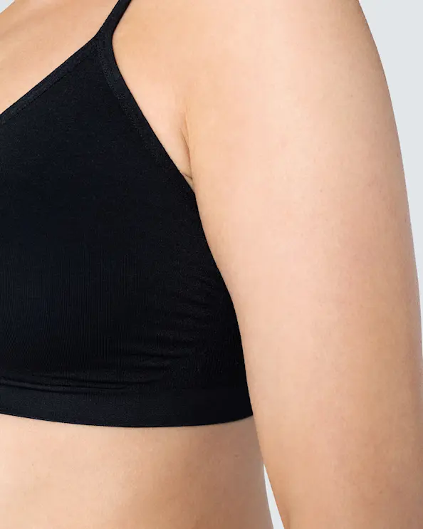 Seamless top Marie Svart Smala band