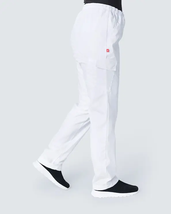 Segers Vit Resårbyxa Unisex