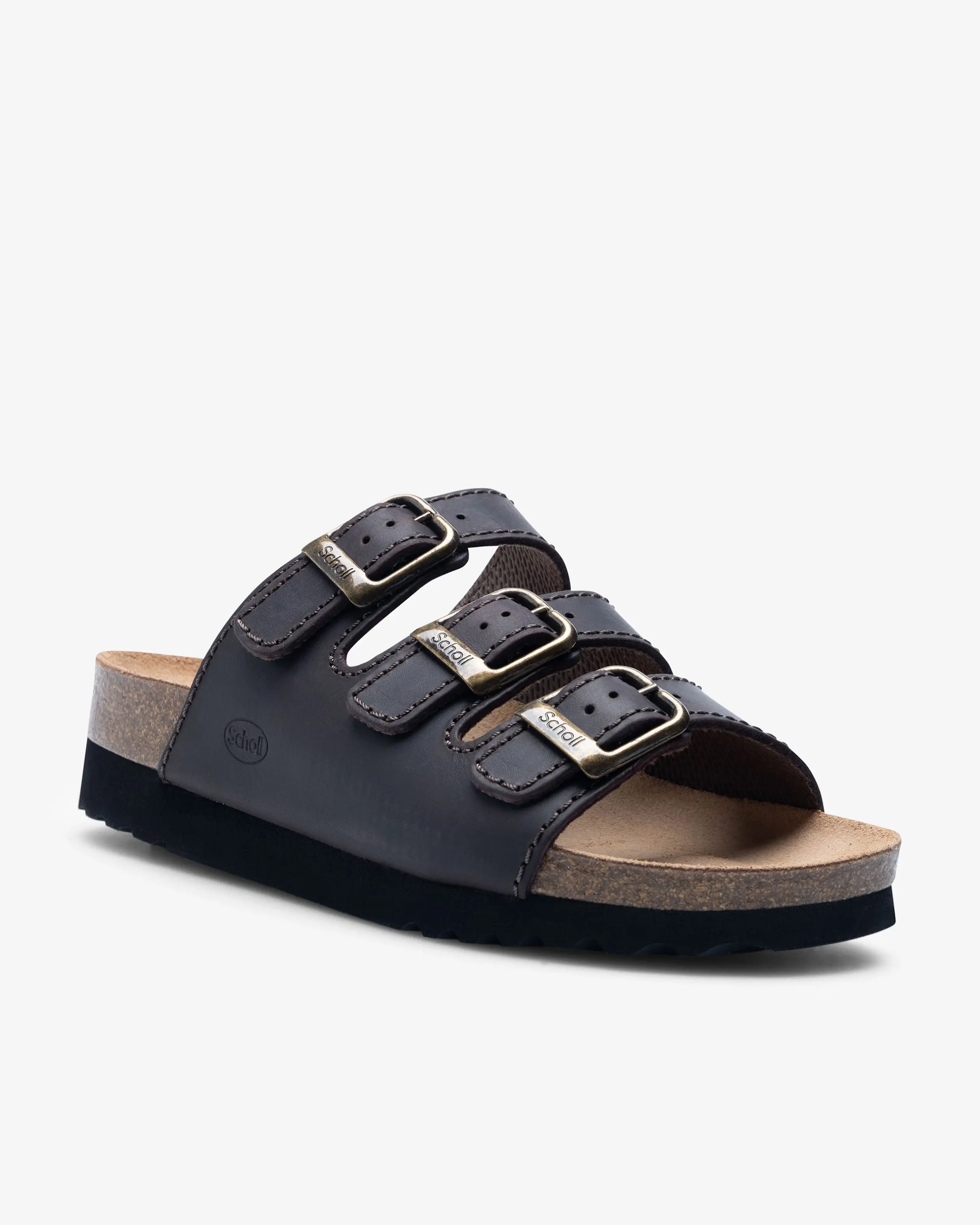 Scholl Rio WG AD Dk Brun Sandal Bra stöd hela dagen