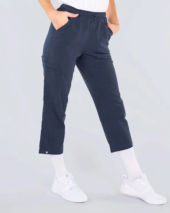 Hejco Crinkle Kari Mörkblå 3/4 Byxa Unisex