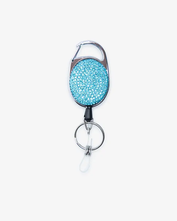 Jojo kortholder glitter Turkis