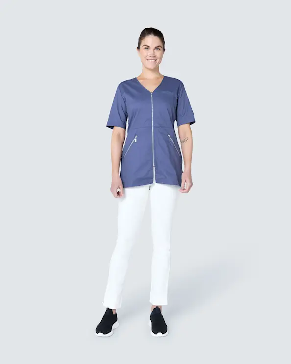 WAW Filippa Zip Top Sininen