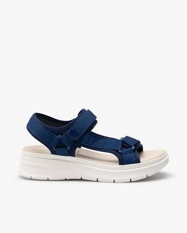 Beez Lush BlueVelcro Sandal