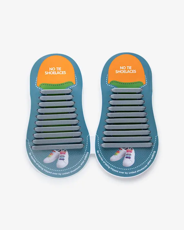 Grå Lazy Shoelace