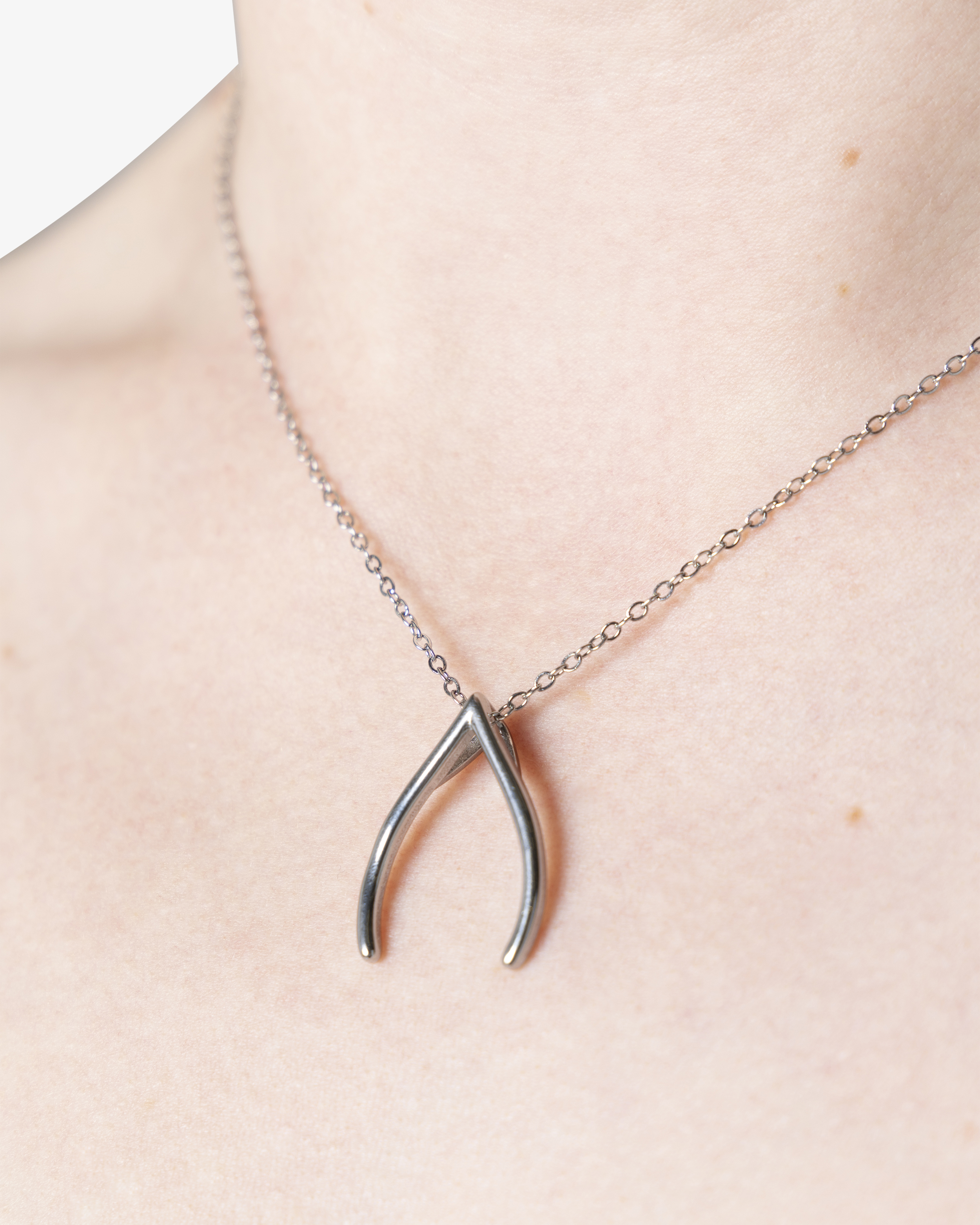 Halsband Ringhållare Silver