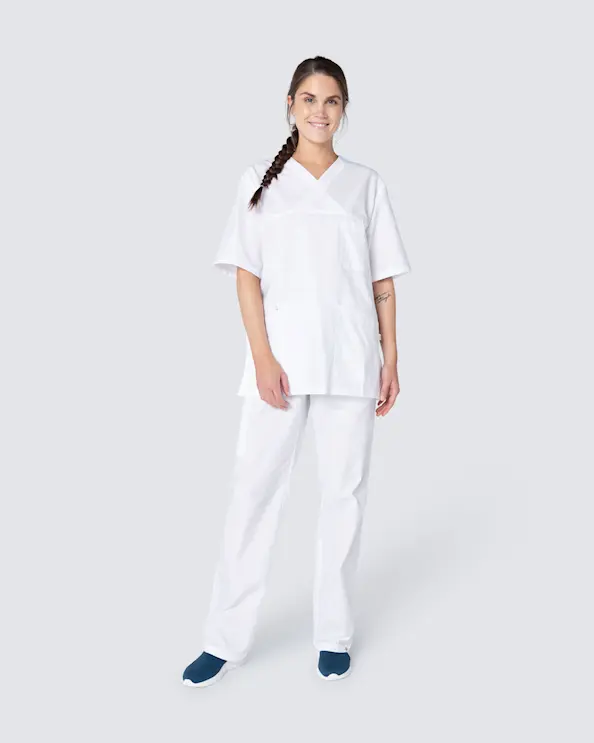 Hejco Charade Lee Hvit Kittel Unisex