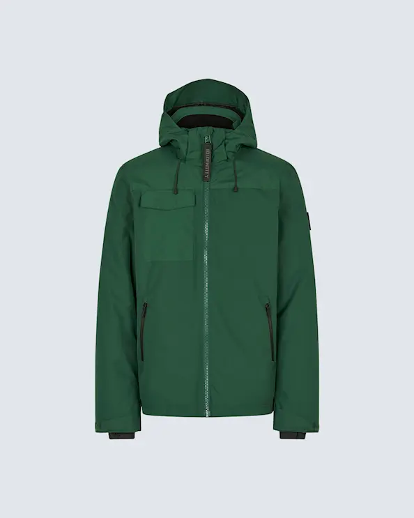 ID Identity Vinterjakke med hette for menn Mørke grå