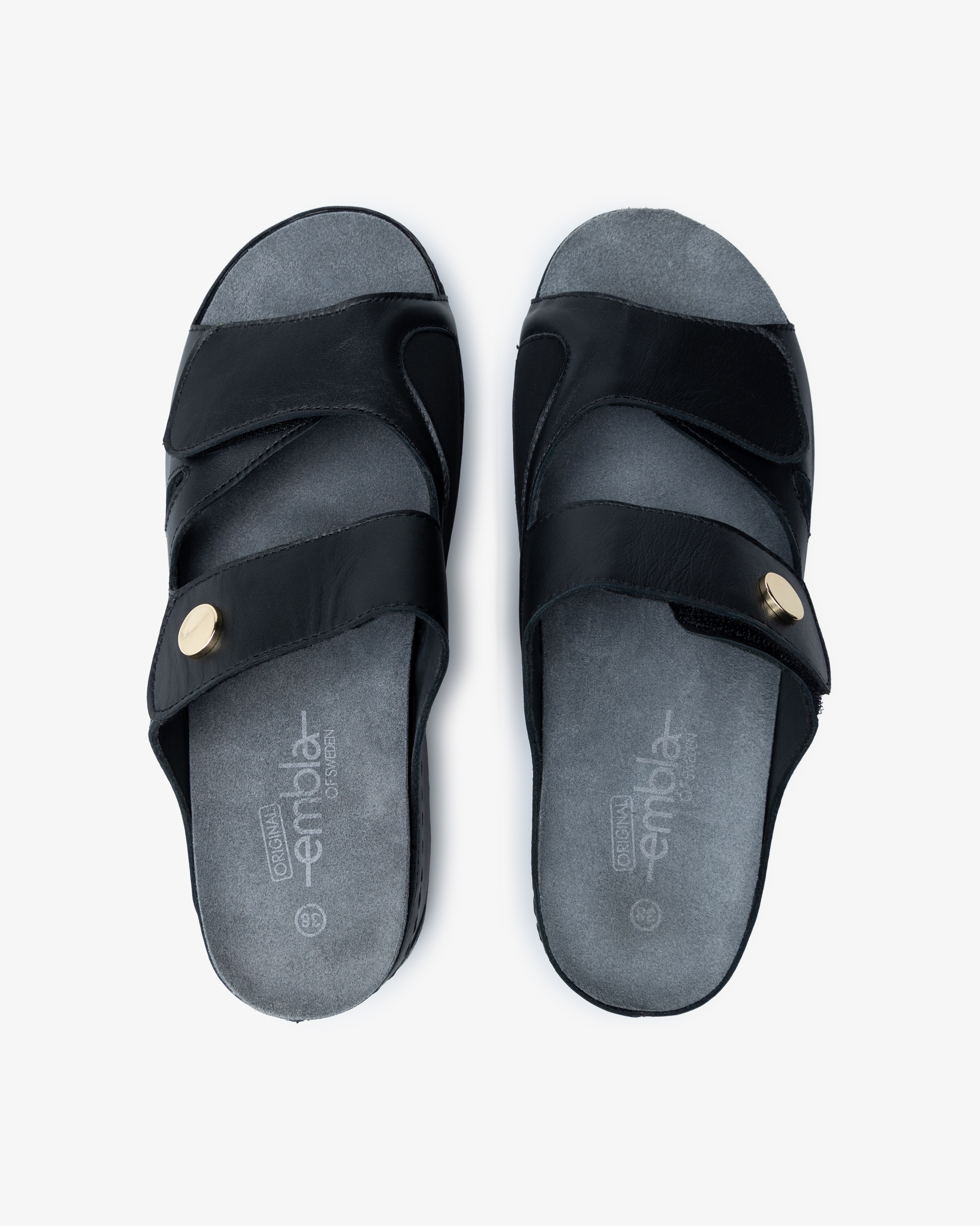 Embla 2670 Ergoflex Sandal Svart