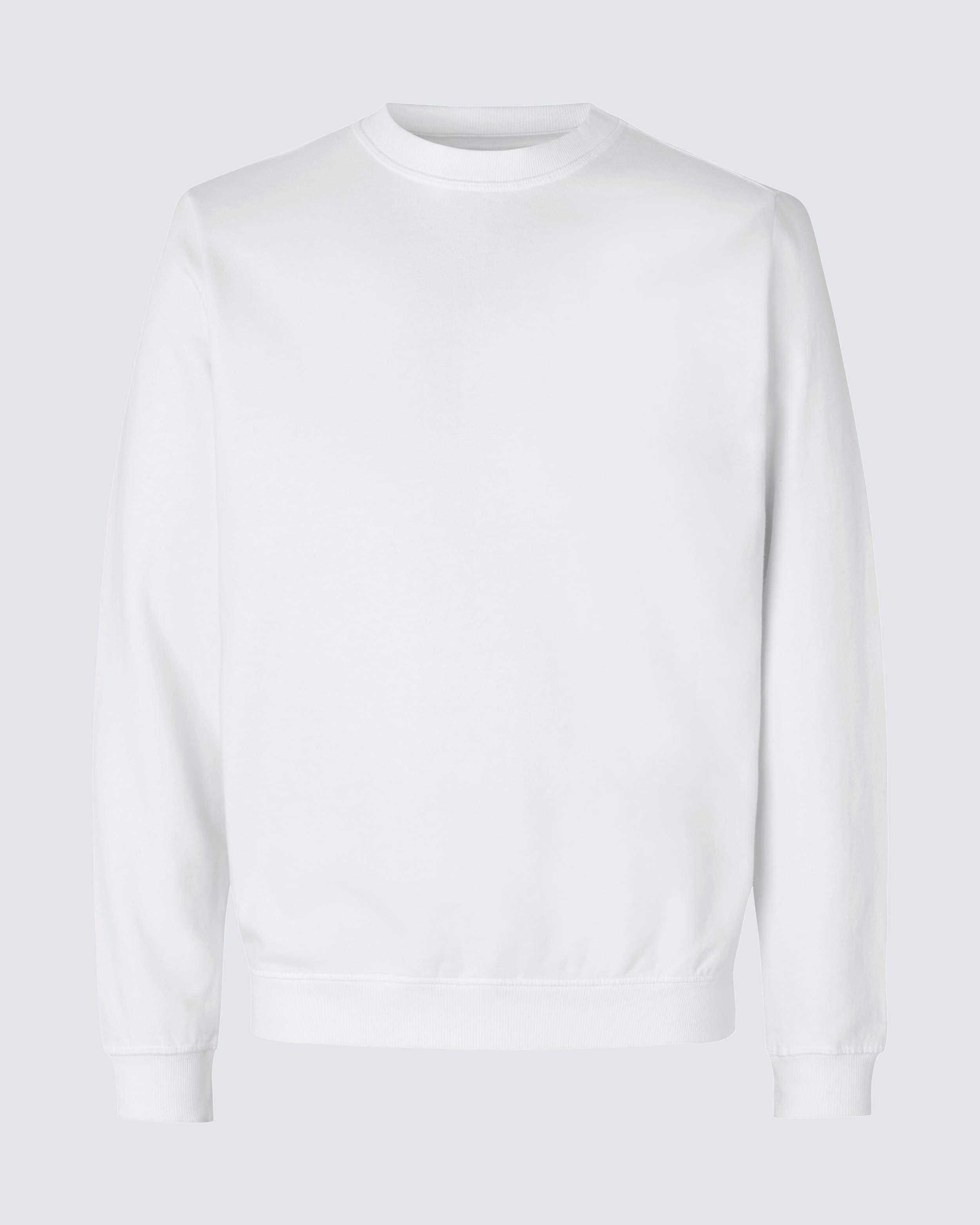ID Identity Sweatshirt 0682 Herre Hvid