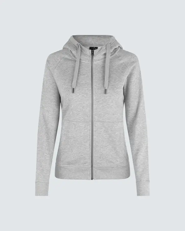 ID Identity Core Hoodie Zip Dam Grey melange