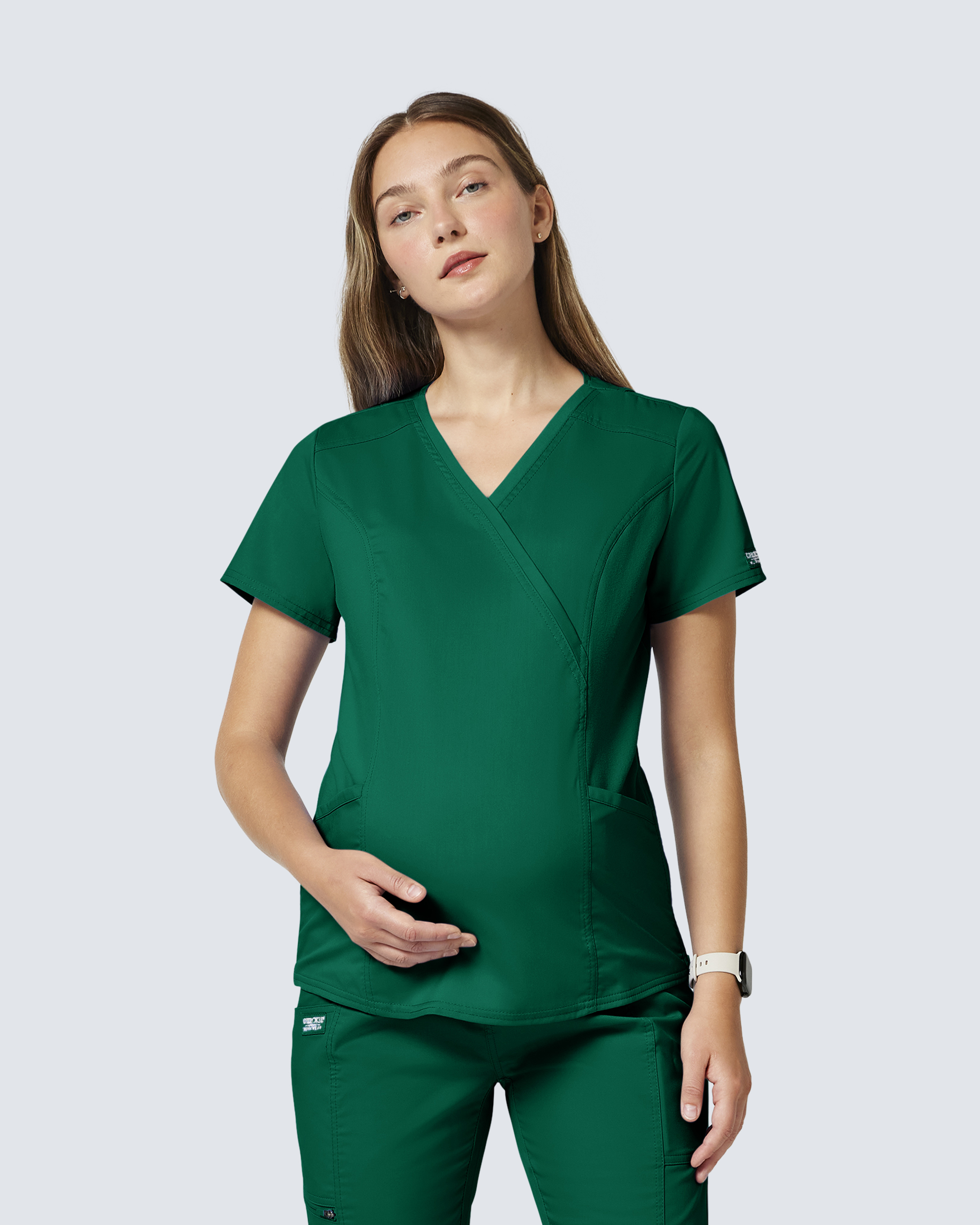 Cherokee Revolution Maternity Tunika WWE688 Mørkegrønn