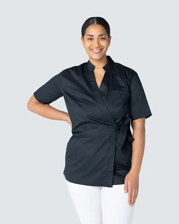 WAW Livia Wrap top Black
