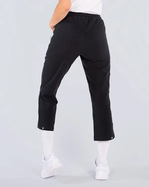 Hejco Crinkle Kari Svart 3/4 Byxa Unisex