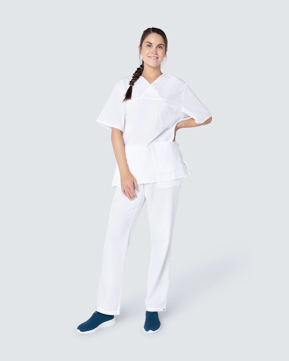 Hejco Crinkle Colin Hvid Busseronne Unisex