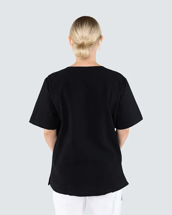 Almedahls Svart Krinklad Bussarong Unisex