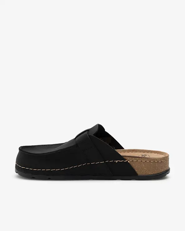 Scholl Bora Moccasin Svart