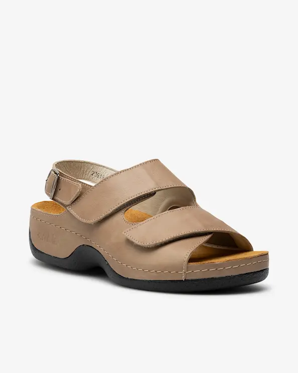 Embla 2215 Damesandaler Ergoflex Beige