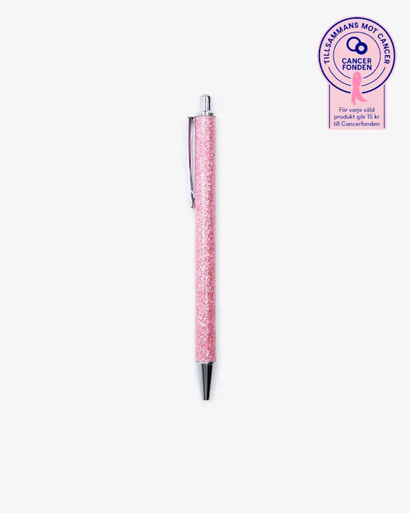 Bläckpenna Glitter Rosa